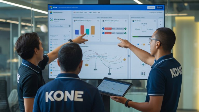 KONE team using Power Platform for AI automation