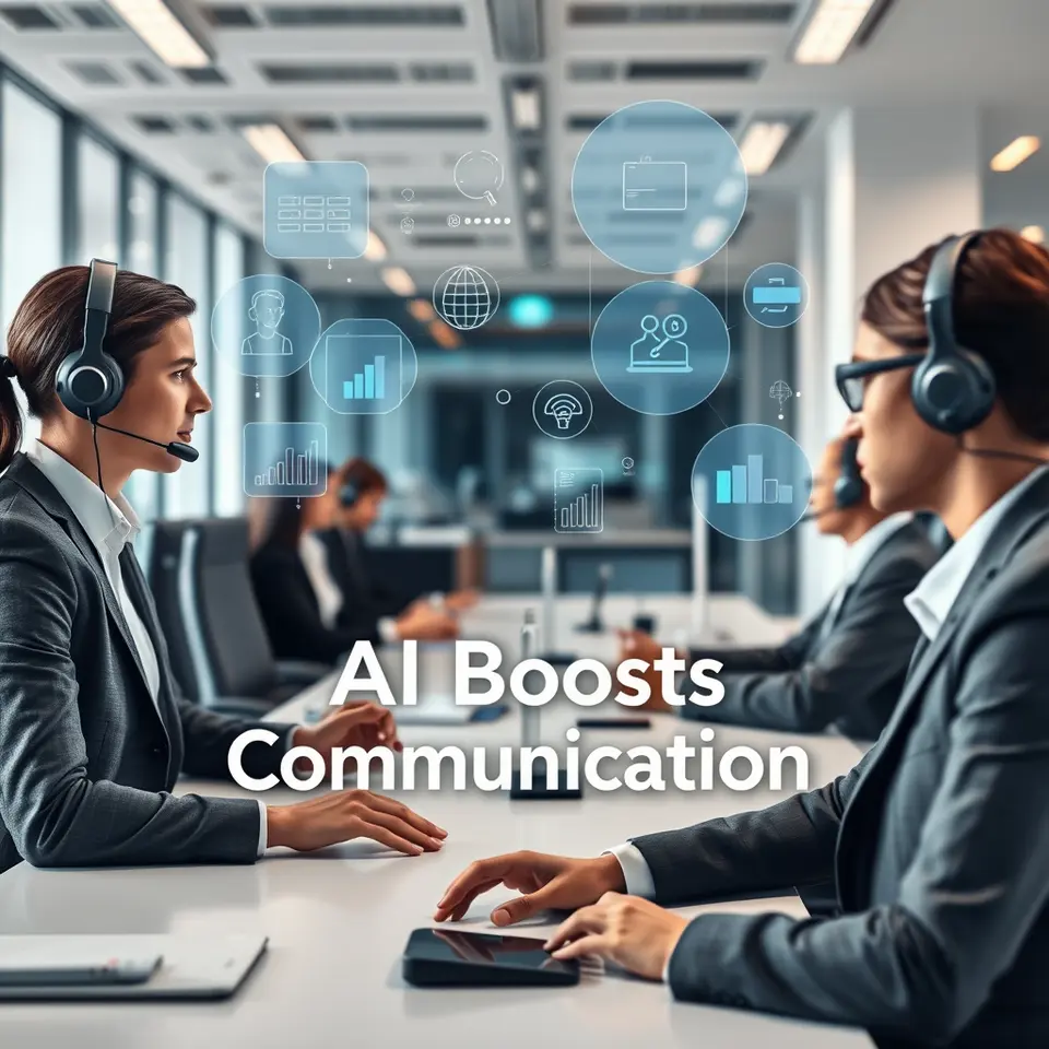 AI-powered tools enhancing enterprise communication workflow