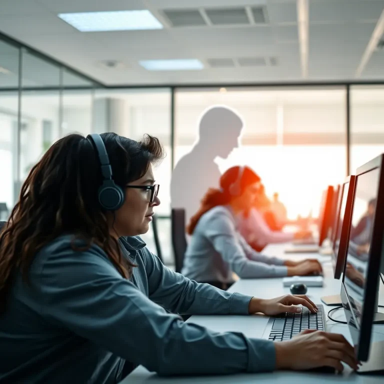 Business team reviewing hidden AI tools in workflow