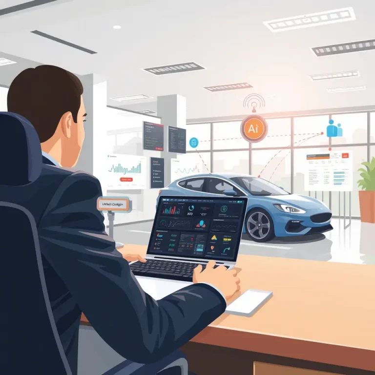 AI automation workflows optimizing dealer inventory and operations