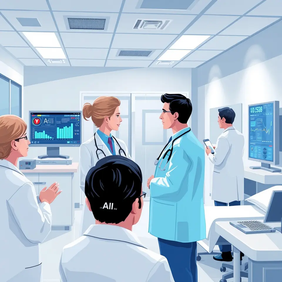AI healthcare automation streamlines patient data and workflow
