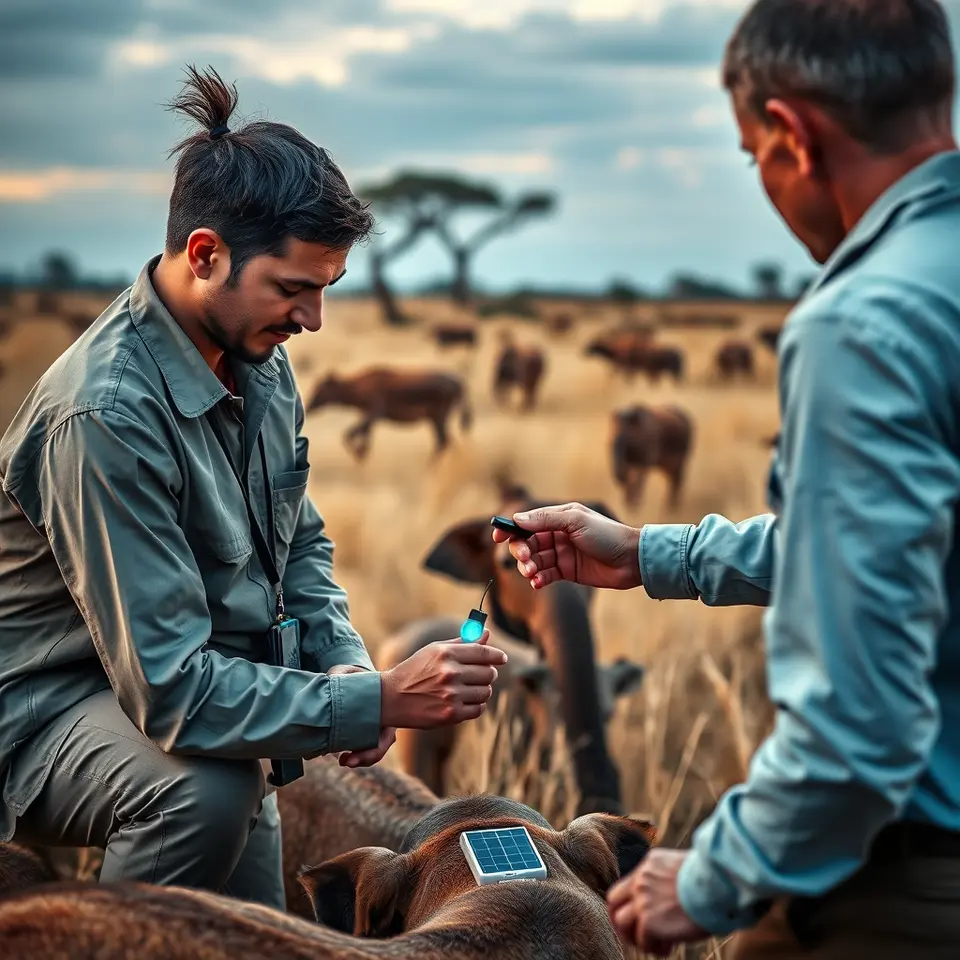 AI sensing tools tracking animal group movements