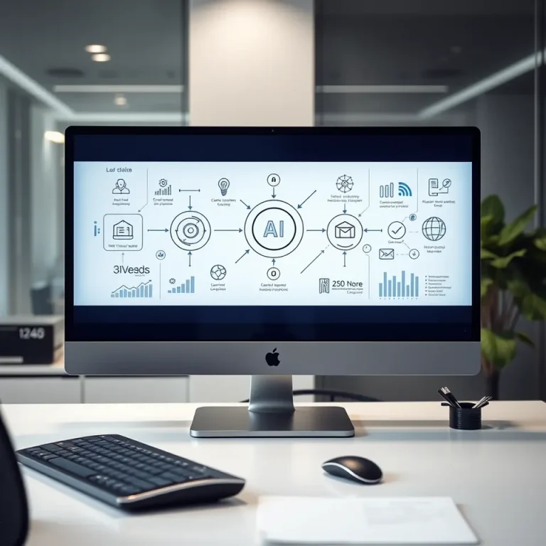 AI automation services streamlining business workflow