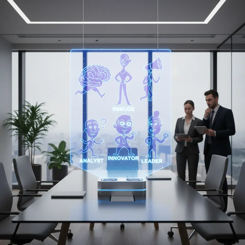 ChatGPT caricature trend illustrating AI personality profiling