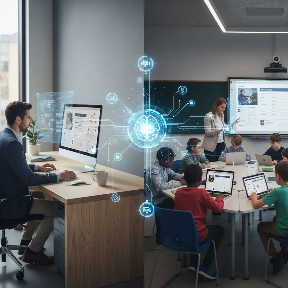 AI-powered automation streamlines workforce and education