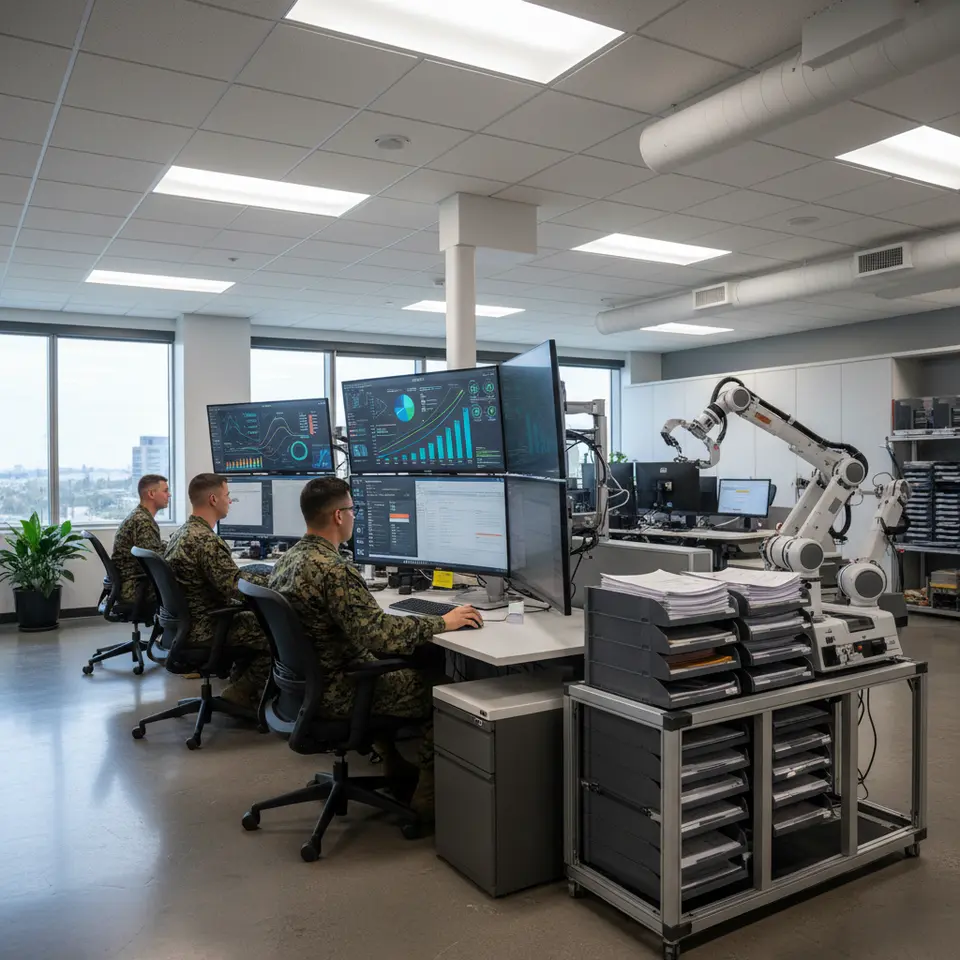 AI automation audits streamline Marine Corps processes