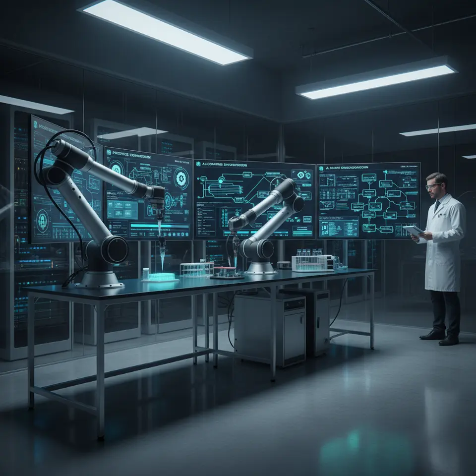 AI agents for lab workflow automating research protocols