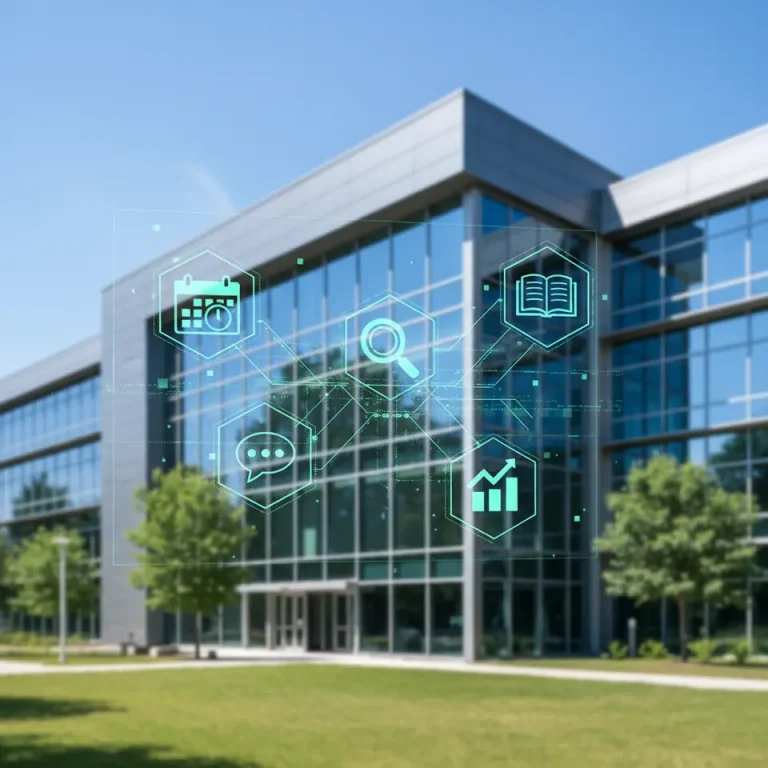 Secure AI apps enhancing university campus workflow