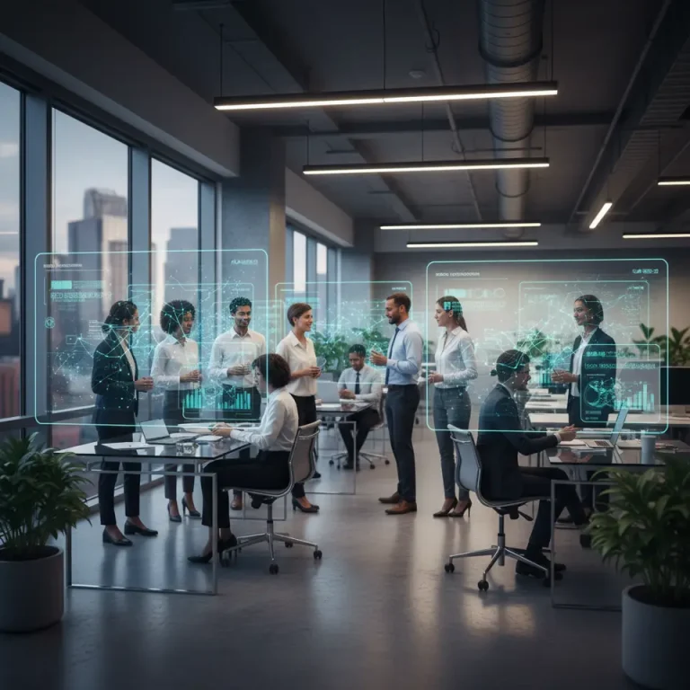 White-collar AI automation transforming office work