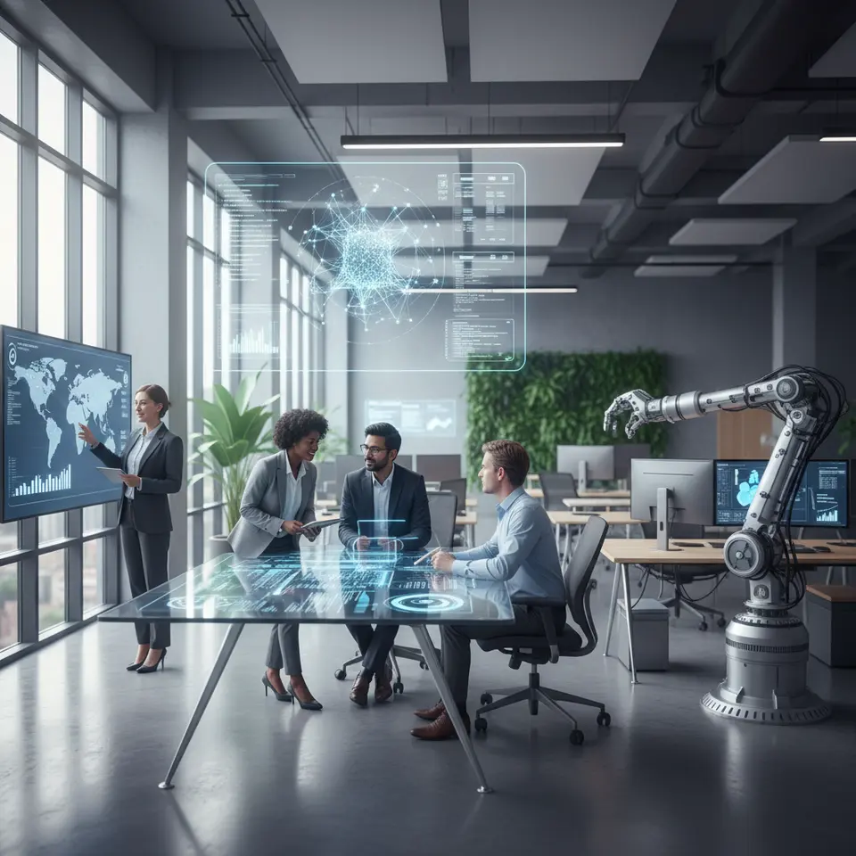 AI process automation with human oversight