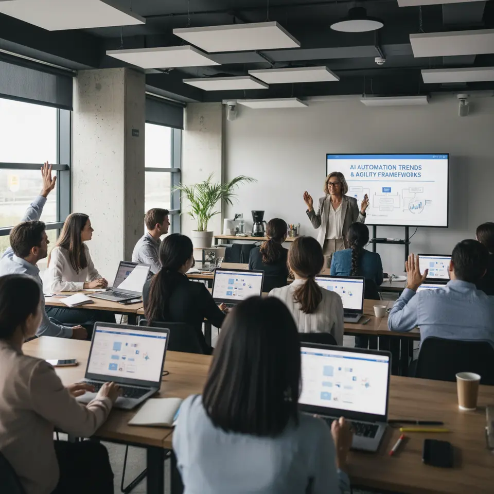 AI Agility course for workforce transformation