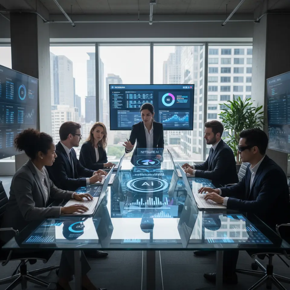 Practical applications of NetSuite AI in business operations