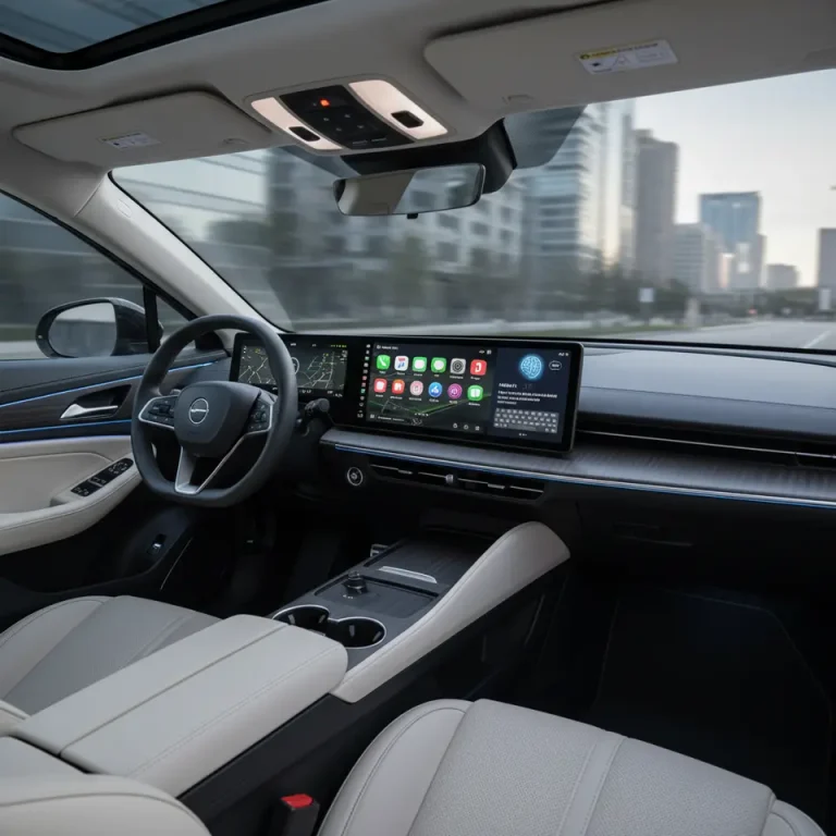 Apple CarPlay integrating with AI chatbots in a car