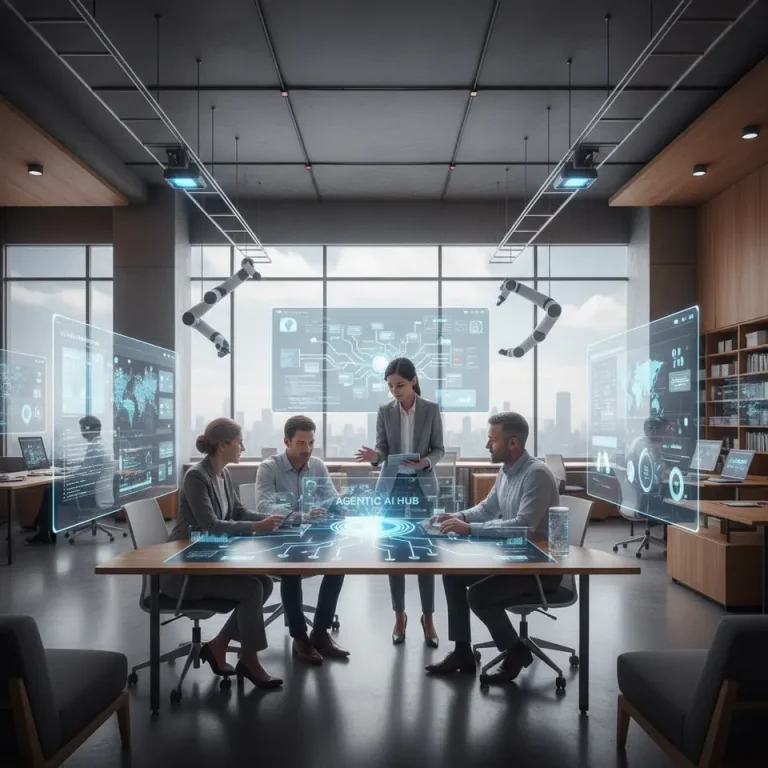 Agentic AI optimizing business automation