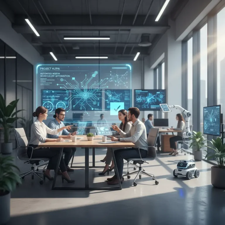 AI-powered workflow automation in business processes