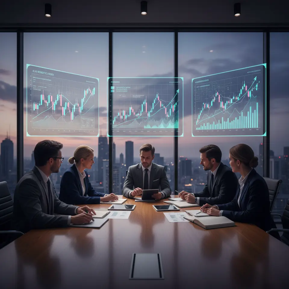 Graph showing rise in software stocks post-Anthropic AI partnerships
