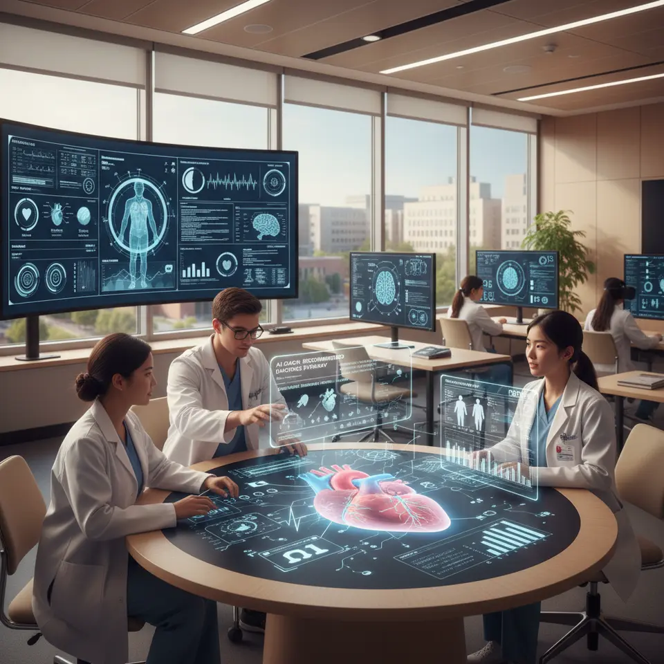 AI coaching tool in medical education