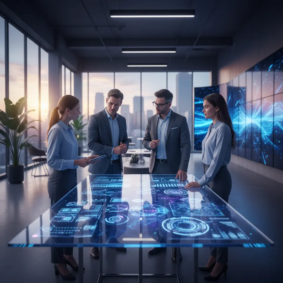 full AI integration in business