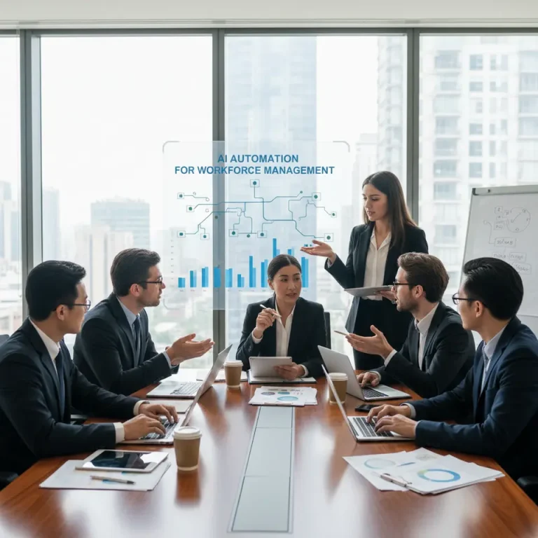 AI automation in workforce management trends