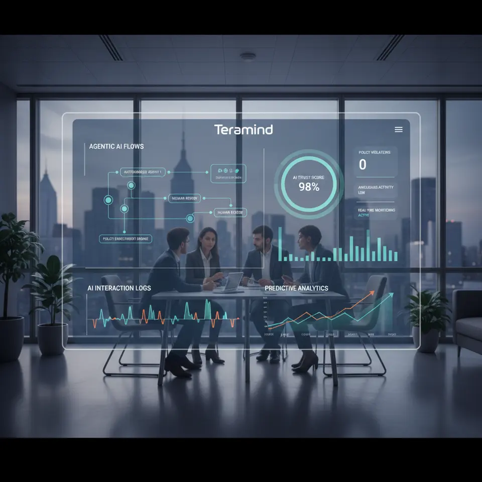 Teramind agentic AI visibility platform interface