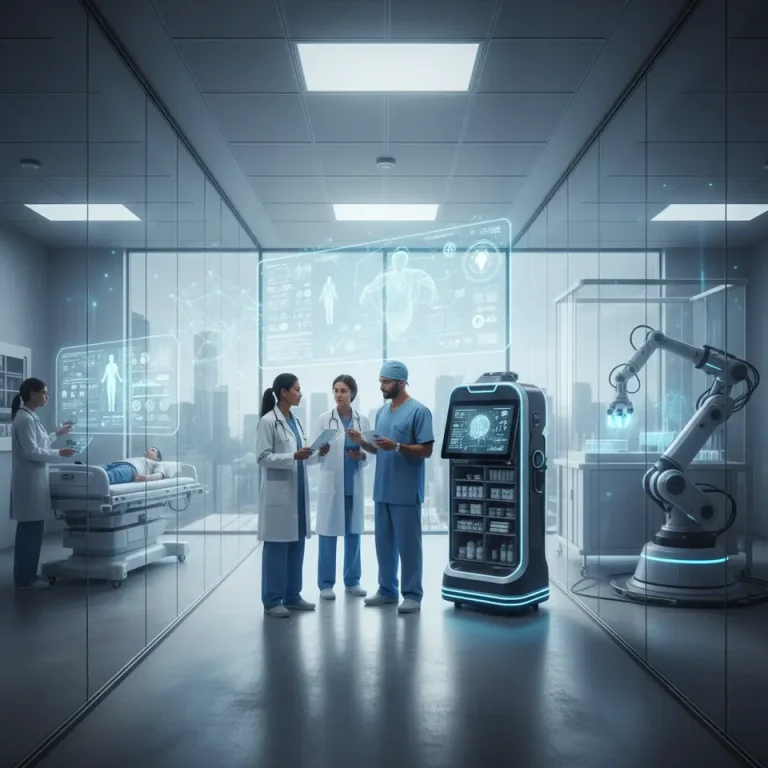 AI healthcare workforce transformation in action