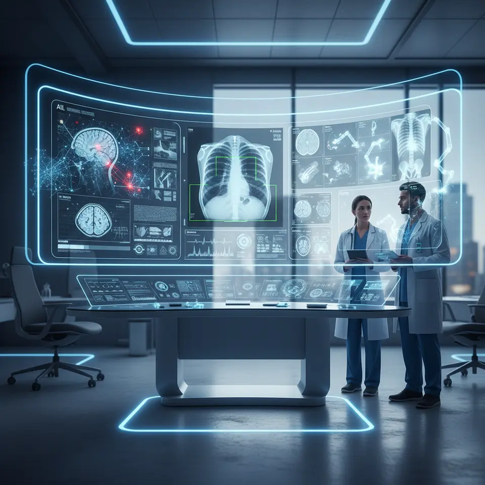 AI medical imaging analysis with MedVersa.