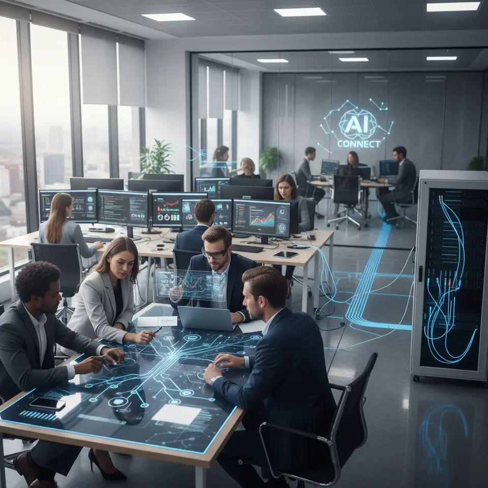 AI tools popularity in business networks