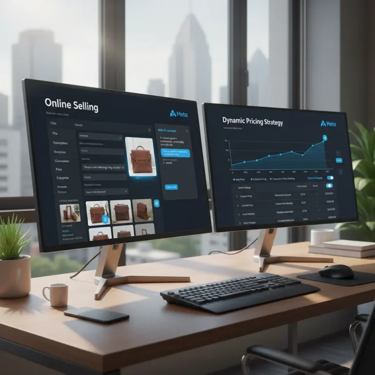 Meta AI tools used in online selling