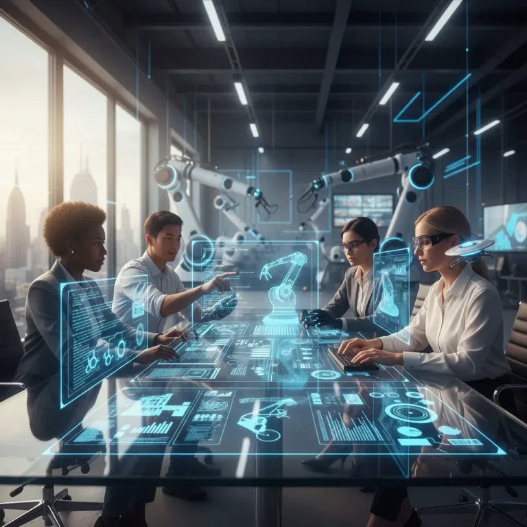 AI at work enhancing automation and workforce trends